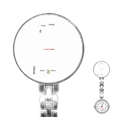Love U Dad Stainless Steel Nurses Watch