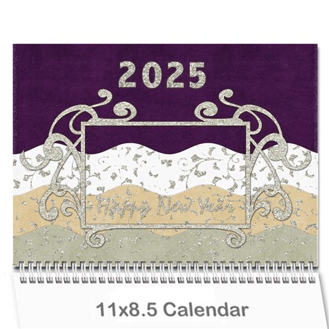 2025 Calender Elegance By Shelly Cover