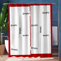 merry christmas - Shower Curtain 60  x 72  (Medium)