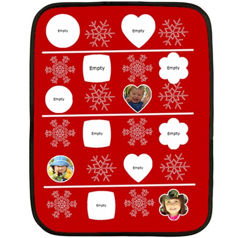 Merry Christmas By Divad Brown 35 x27  Blanket