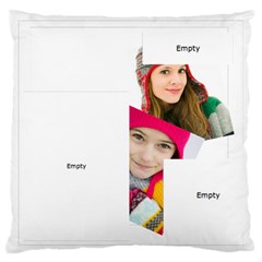 merry christmas - Large Cushion Case (Two Sides)
