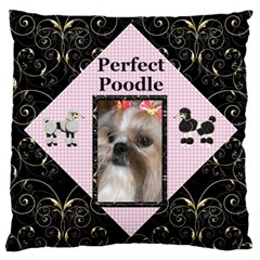 Perfect Poodle Large Cushion Case (2 sided) (5 styles) - Large Cushion Case (Two Sides) Perfect Poodle Large Cushion Case (2 sided) (5 styles) - Large Cushion Case (Two Sides)