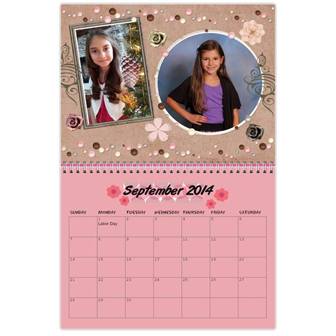Grandkids Calendar By Raya Sep 2014