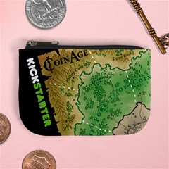 Coin Age - Kickstarter Coin Purse (4.5  x 2.75 ) - White Back - Mini Coin Purse
