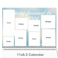 2014 Calendar - Wall Calendar 11  x 8.5  (12-Months)