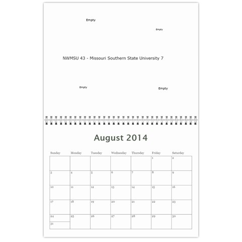 Tailgating Calendar2 By Sposten Hotmail Com Aug 2014