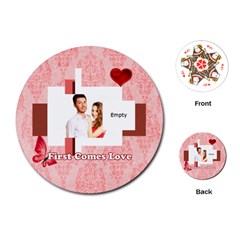 love - Playing Cards Single Design (Round) love - Playing Cards Single Design (Round)