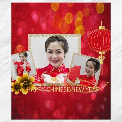Chinese New Year By Ch 8.15 x9.66  Canvas - 1