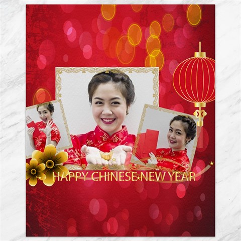 Chinese New Year By Ch 10.95 x13.48  Canvas - 1