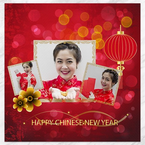 Chinese New Year By Ch 11.4 x11.56  Canvas - 1