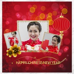 chinese new year - Canvas 12  x 12 