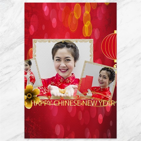 Chinese New Year By Ch 11.88 x17.36  Canvas - 1