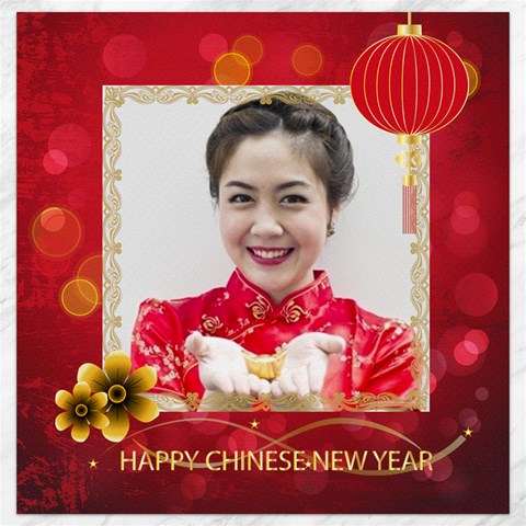 Chinese New Year  By Ch 15.2 x15.41  Canvas - 1