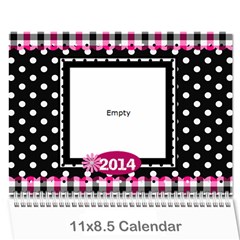 calendario duda 2014 - Wall Calendar 11  x 8.5  (12-Months)
