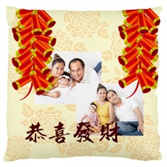 chinese new year - Large Cushion Case (One Side)