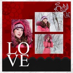 love - Canvas 20  x 20 