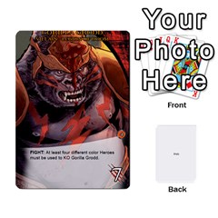 legendary expansion and dcdb SVs - Playing Cards 54 Designs (Rectangle)