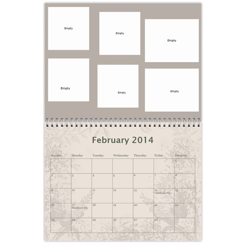 My Calendar 2014 By Inna Feb 2014