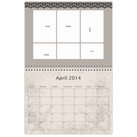 My Calendar 2014 By Inna Apr 2014