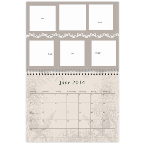 My Calendar 2014 By Inna Jun 2014