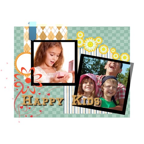 Kids By Joely 14  x 11  x 1.5  Stretched Canvas