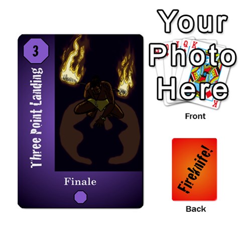 King Fireknife Front - HeartK