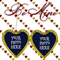 Be Mine ScrapBook Page 12x12 - ScrapBook Page 12 x 12 Be Mine ScrapBook Page 12x12 - ScrapBook Page 12 x 12