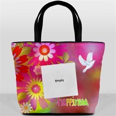 Spring Garden Bucket Bag