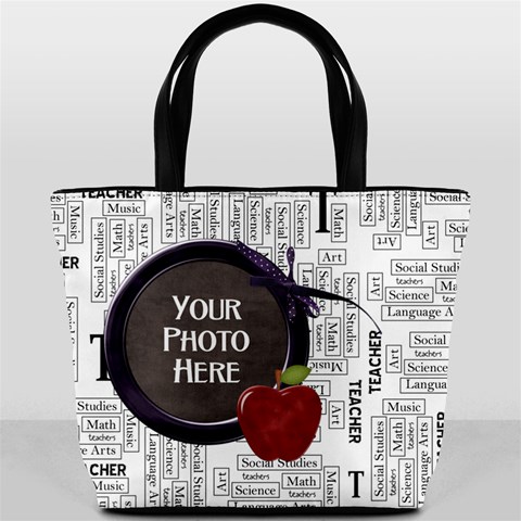 Teacher Bucket Bag By Lisa Minor Front