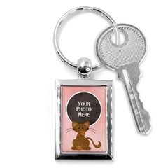 Kitty Keychain - Key Chain (Rectangle) Kitty Keychain - Key Chain (Rectangle)