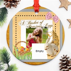 easter - Round Ornament (Two Sides)