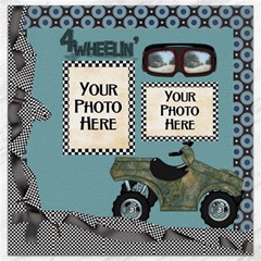 Let s Ride 12x12 Canvas - Canvas 12  x 12 