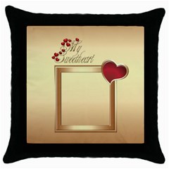 My Sweetheart Throw Pillow (5 styles) - Throw Pillow Case (Black) My Sweetheart Throw Pillow (5 styles) - Throw Pillow Case (Black)
