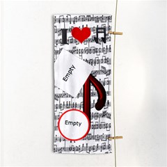 Music Hand Towel