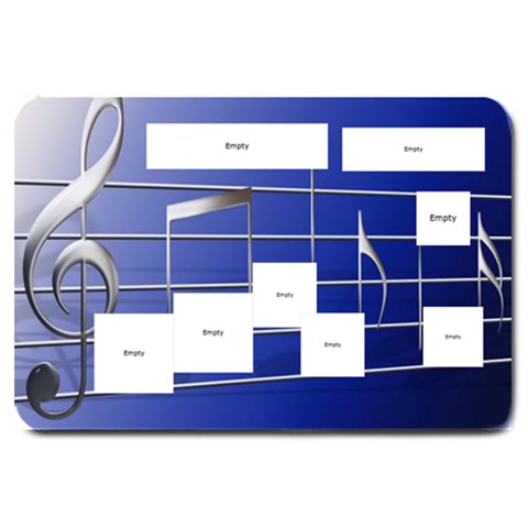 Music Large Doormat #4 By Joy Johns 30 x20  Door Mat