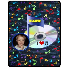 kid s medium music blanket - 60 x 50 Fleece Blanket (Medium) kid s medium music blanket - 60 x 50 Fleece Blanket (Medium)