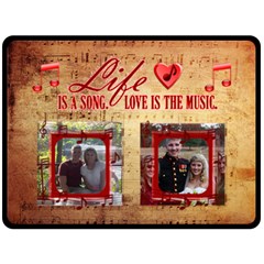 music large blanket #3 - 80 x 56 Fleece Blanket (Large) music large blanket #3 - 80 x 56 Fleece Blanket (Large)