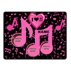  small music blanket - 50  x 40  Fleece Blanket (Small)