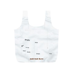 Full Print Recycle Bag (S) - Happiness3 Full Print Recycle Bag (S) - Happiness3