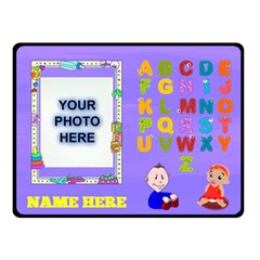 Boy or Girl ABC small Blanket - 50  x 40  Fleece Blanket (Small)