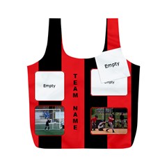 Black and Red (any team) Recycle Bag (M) (6 styles) - Full Print Recycle Bag (M) Black and Red (any team) Recycle Bag (M) (6 styles) - Full Print Recycle Bag (M)