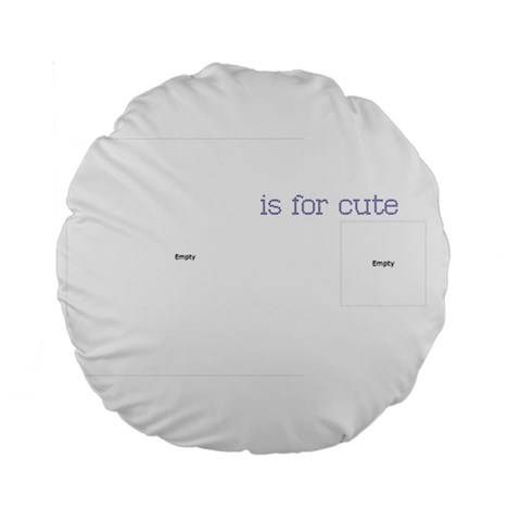 C Is For 15  Cushion By Zornitza Front