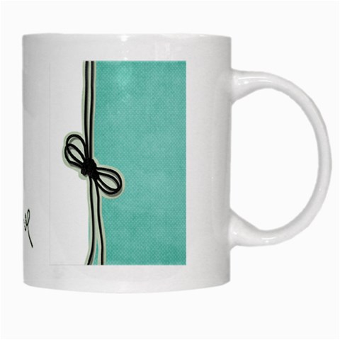 White Mug By Deca Right