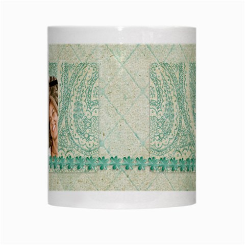 White Mug By Deca Center
