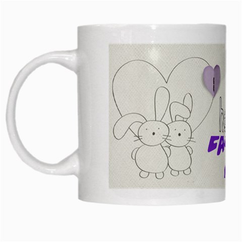 White Mug By Deca Left