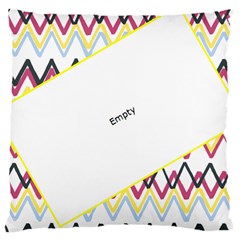 camp throw pillow2 - Large Cushion Case (One Side)
