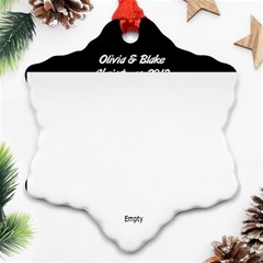Olivia  - Ornament (Snowflake)