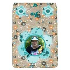Button Flower Large Flap Cover