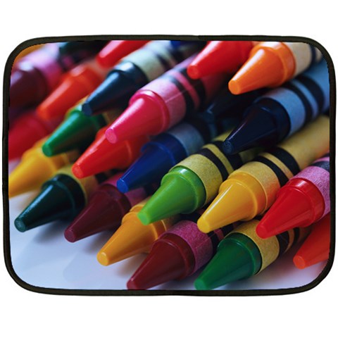 Crayon By J M  Raymond 35 x27  Blanket