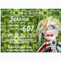 60th Birthday - 5  x 7  Photo Cards